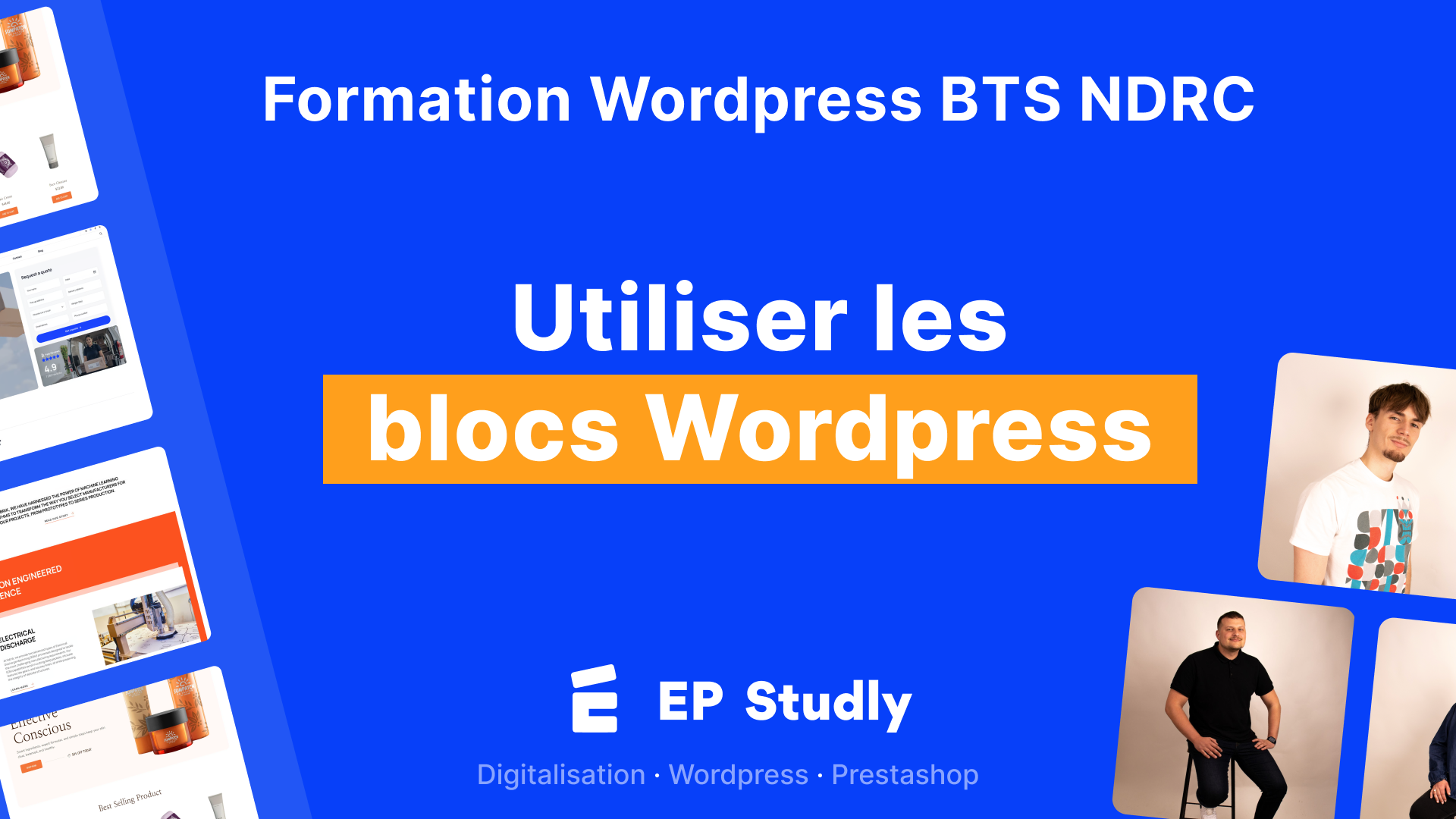 Utiliser les blocs wordpress