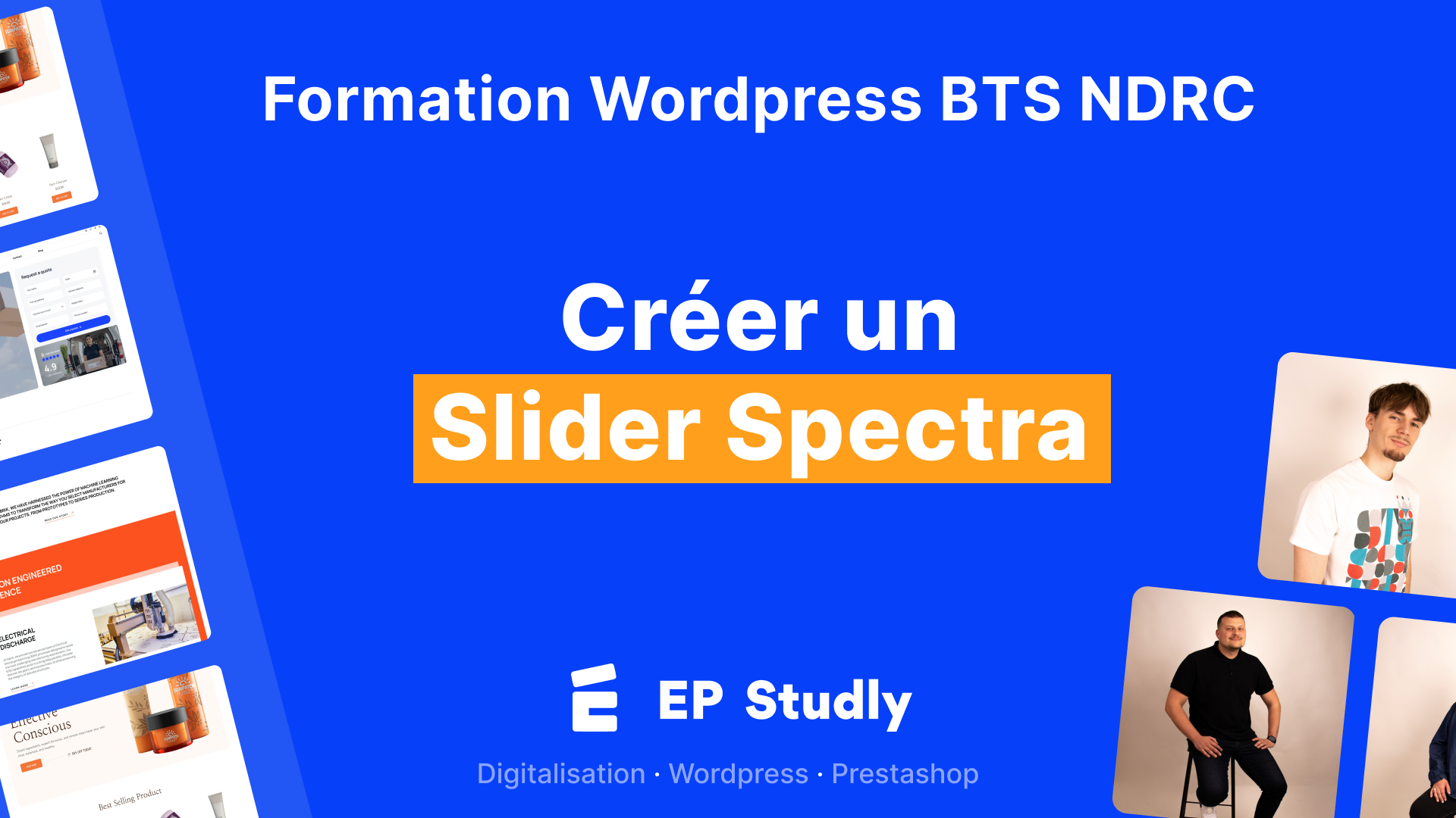 Créer un Slider Spectra