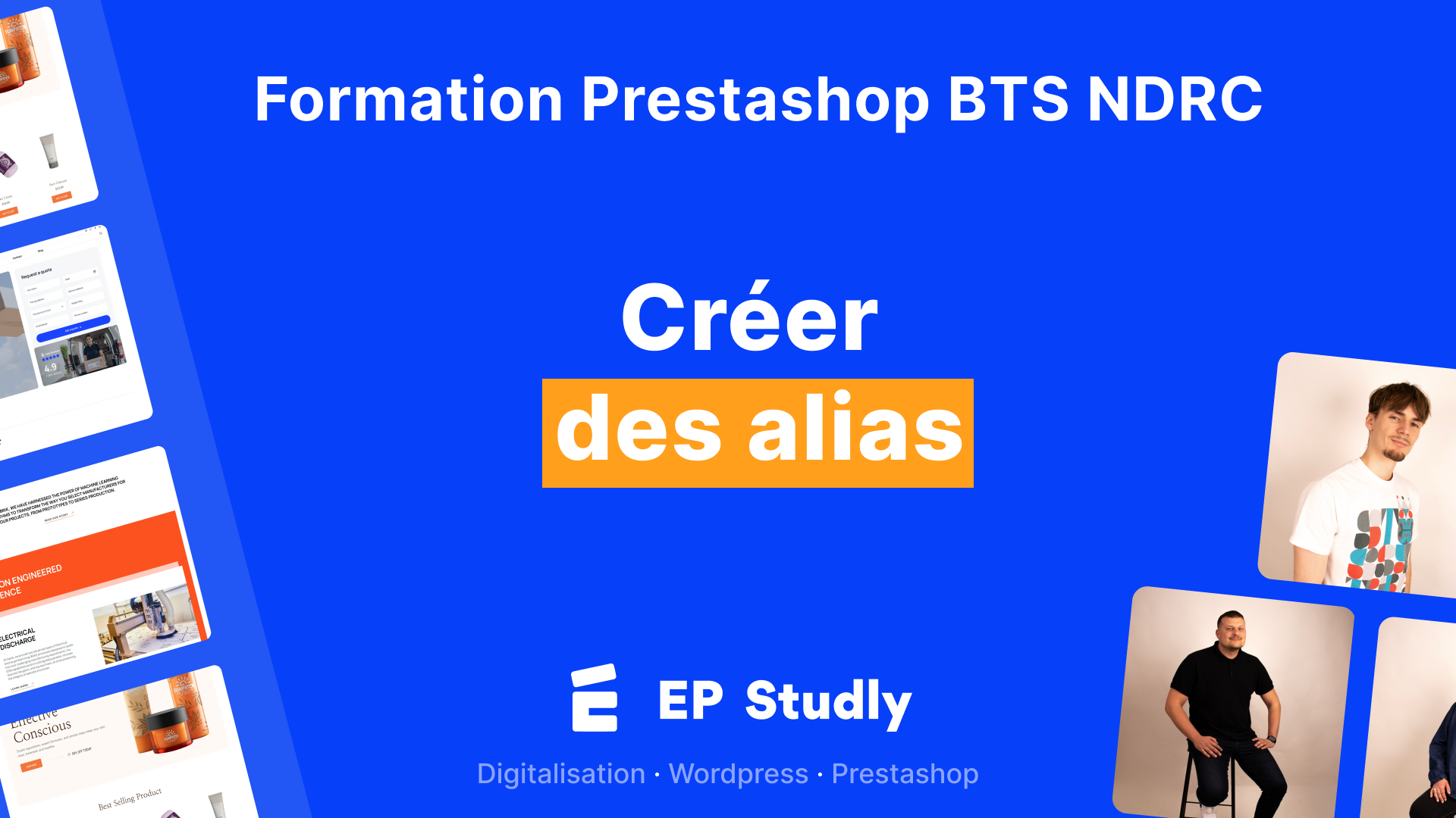 6.2 Créer des alias