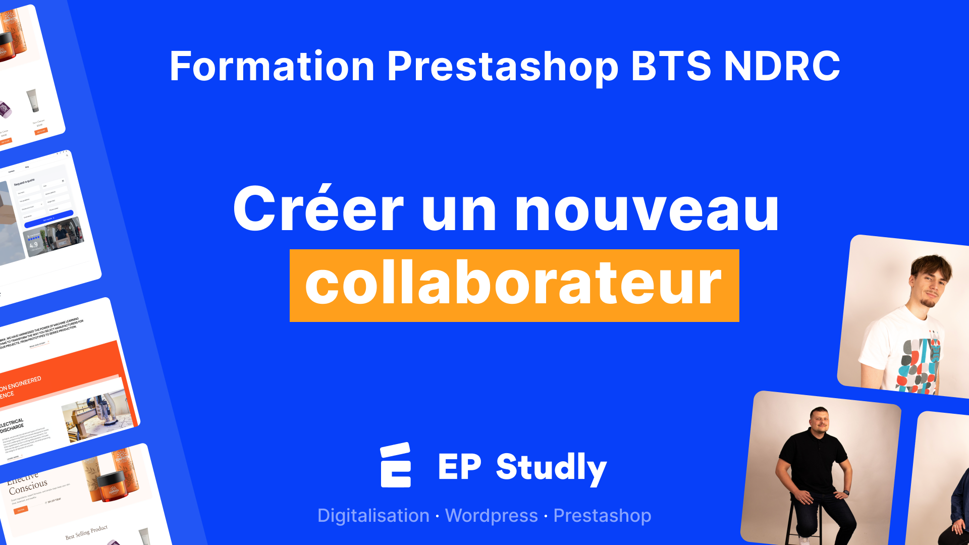 8.1 Créer un nouveau collaborateur